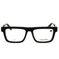 Calvin Klein CK25520 001 Men's Black Full Rim Rectangular Acetate Eyeglasses Frame ,