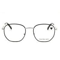 Calvin Klein Jeans CKJ20101 001 Women's Satin Black Round Metal Eyeglasses Frame ,