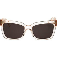 Calvin Klein Jeans CKJ24606S 011 Women's Crystal Rose Rectangular Sunglasses Frame ,