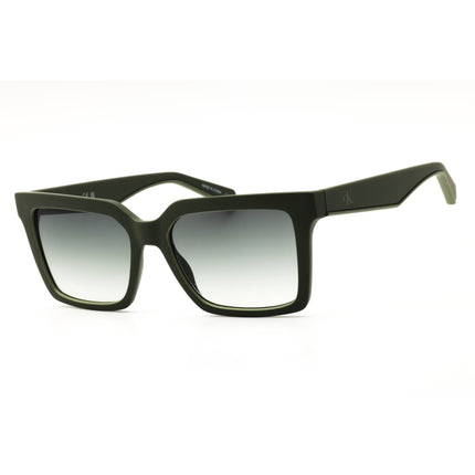 Calvin Klein Jeans CKJ25602S 302 Unisex Matte Sage Rectangular Sunglasses Frame ,