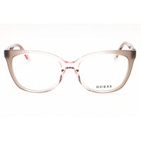 Guess GU50114 020 Women's Grey Cat Eye Acetate Full Rim Eyeglasses, 53mm Frame ,