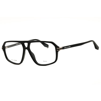 Marc Jacobs 471 0807 00 Black Rectangular Acetate Full Rim Eyeglasses, 57mm Frame ,