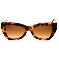 Michael Kors Women's Havana Acetate Full Rim Cat Eye Frame Sunglasses - 0MK2205 39043B ,