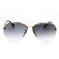 Prive Revaux THE GLIDE/S MSY 9O Champagne Gold Metal Aviator Full Rim Sunglasses, 64mm ,