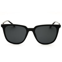 Prive Revaux THE PIONEE/S/US 807 Men's Black Rectangular Plastic Full Rim Sunglasses, 54mm ,