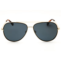Prive Revaux EARTH PASS/G/S 2M2M9 Men's Black/Gold/Brown Full Rim Aviator Sunglasses ,