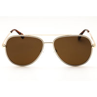 Prive Revaux GLOWIN HOUR/G/S 24SSP Unisex Gold/White Metal Full Rim Aviator Sunglasses ,