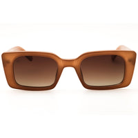 Prive Revaux PLAYA LINDA/S 08MLA Women's Nude Brown Full Rim Rectangular Sunglasses ,