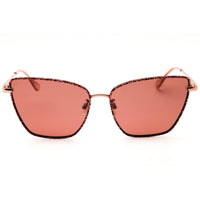 Prive Revaux PURR/S S910F Women's Animalier Pink Metal Full Rim Cat Eye Sunglasses ,
