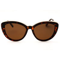 Prive Revaux SUNSET PLACE/S 086SP Women's Havana/Gold Full Rim Cat Eye Sunglasses ,