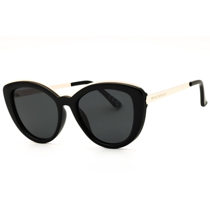 Prive Revaux SUNSET PLACE/S 807M9 Women's Black/Gold Full Rim Cat Eye Sunglasses ,