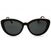 Prive Revaux SUNSET PLACE/S 807M9 Women's Black/Gold Full Rim Cat Eye Sunglasses ,