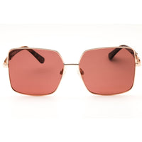 Prive Revaux Women's Rose Gold Metal Oversized Frame Sunglasses - VIVA LA VIDA/S 0000F ,
