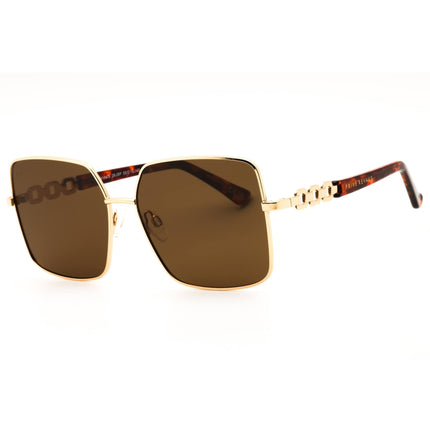 Prive Revaux Women's Gold/Havana Metal Oversized Sunglasses - VIVA LA VIDA/S 06JSP ,