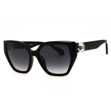 Swarovski Women's Black Acetate Full Rim Cat Eye Frame Sunglasses - 0SK6044U 10018G ,