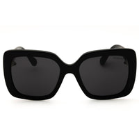 Swarovski Women's Black Acetate Full Rim Oversized Frame Sunglasses - SK6001 100187 ,