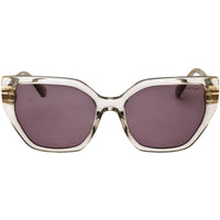 Swarovski Women's Transparent Beige Acetate Cat Eye Frame Sunglasses - SK6016 3003LA ,