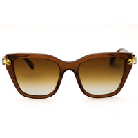 Swarovski Women's Transparent Brown Acetate Full Rim Frame Sunglasses - SK6041 1067T5 ,