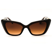 Swarovski Women's Transparent Brown Full Rim Cat Eye Frame Sunglasses - SK6047 108474 ,