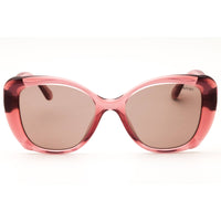 Swarovski Women's Transparent Pink Acetate Cat Eye Frame Sunglasses - SK6051U 30017N ,