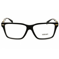 Versace Women's Black Acetate Full Rim Rectangular Frame Eyeglasses - 0VE3335 GB1 ,