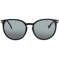 Longchamp LO646S-N 001 Black Round Women's Full Rim Acetate Sunglasses ,