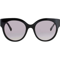 Longchamp LO673S-N 001 Black Acetate Cat Eye Women's Full Rim Sunglasses ,