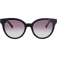 Longchamp LO697S-N 001 Black Cat Eye Women's Full Rim Acetate Sunglasses ,
