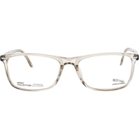 Jaguar JG31521 6381 Men's Rectangular Full Rim Acetate Frame Eyeglasses in Matte Grey ,