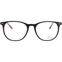Jaguar JG31522 6877 Men's Oval Shape Full Rim Acetate Frame Eyeglasses in Matte Black ,