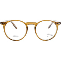 Jaguar JG31709 5100 Men's Round Full Rim Acetate Frame Eyeglasses in Bluish Brown ,