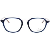 Jaguar JG32706 3100 Men's Geometric Full Rim Acetate Frame Eyeglasses in Matte Blue ,
