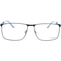 Jaguar JG33125 3100 Men's Rectangular Full Rim Metal Eyeglasses in Light Blue/Purple ,