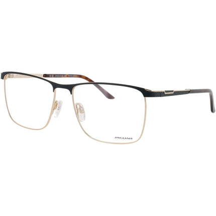 Jaguar JG33126 4100 Men's Square Shape Full Rim Metal Frame Eyeglasses in Matte Green ,