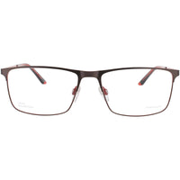 Jaguar JG33620 4200 Men's Rectangular Full Rim Metal Frame Eyeglasses in Rose, 57mm ,