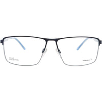 Jaguar JG33635 3100 Men's Square Shape Full Rim Metal Frame Eyeglasses in Matte Blue ,