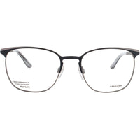Jaguar JG35604 6500 Men's Cat Eye Shape Full Rim Titanium Frame Eyeglasses in Grey ,
