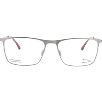 Jaguar JG33843 6500 Men's Rectangular Shape Full Rim Metal Frame Eyeglasses in Grey ,
