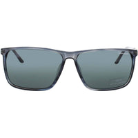 Jaguar JG37123 5223 Men's Square Shape Full Rim Acetate Frame Sunglasses in Matte Blue ,