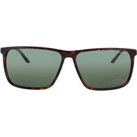 Jaguar JG37123 8940 Men's Square Full Rim Acetate Frame Sunglasses in Matte Brown ,