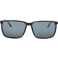 Jaguar JG37124 5318 Men's Square Shape Full Rim Acetate Frame Sunglasses in Matte Grey ,