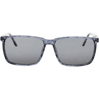 Jaguar JG37124 5319 Men's Square Shape Full Rim Acetate Frame Sunglasses in Matte Blue ,