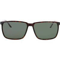 Jaguar JG37124 8940 Men's Square Full Rim Acetate Frame Sunglasses in Matte Brown ,