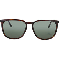 Jaguar Men's Matte Brown Acetate Full Rim Rectangular Frame Sunglasses - JG37205 8940 ,