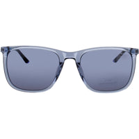 Jaguar Men's Matte Blue Acetate Full Rim Rectangular Frame Sunglasses - JG37261 4676 ,