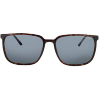 Jaguar Men's Matte Brown Acetate Full Rim Rectangular Frame Sunglasses - JG37263 5307 ,