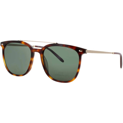 Jaguar Men's Matte Brown Acetate Full Rim Navigator Frame Sunglasses - JG37283 4982 ,