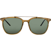 Jaguar Men's Matte Brown Acetate Full Rim Navigator Frame Sunglasses - JG37283 5286 ,