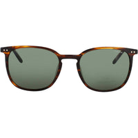 Jaguar Men's Matte Brown Acetate Full Rim Round Frame Sunglasses - JG37284 4801 ,