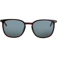 Jaguar Men's Matte Red Acetate Full Rim Round Shape Frame Sunglasses - JG37284 5284 ,